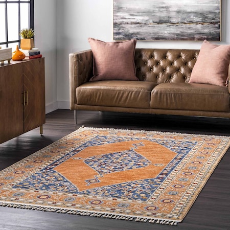 Nuloom Halley Floral Medallion Area Rug 3ft x 5ft MUAG02B-305